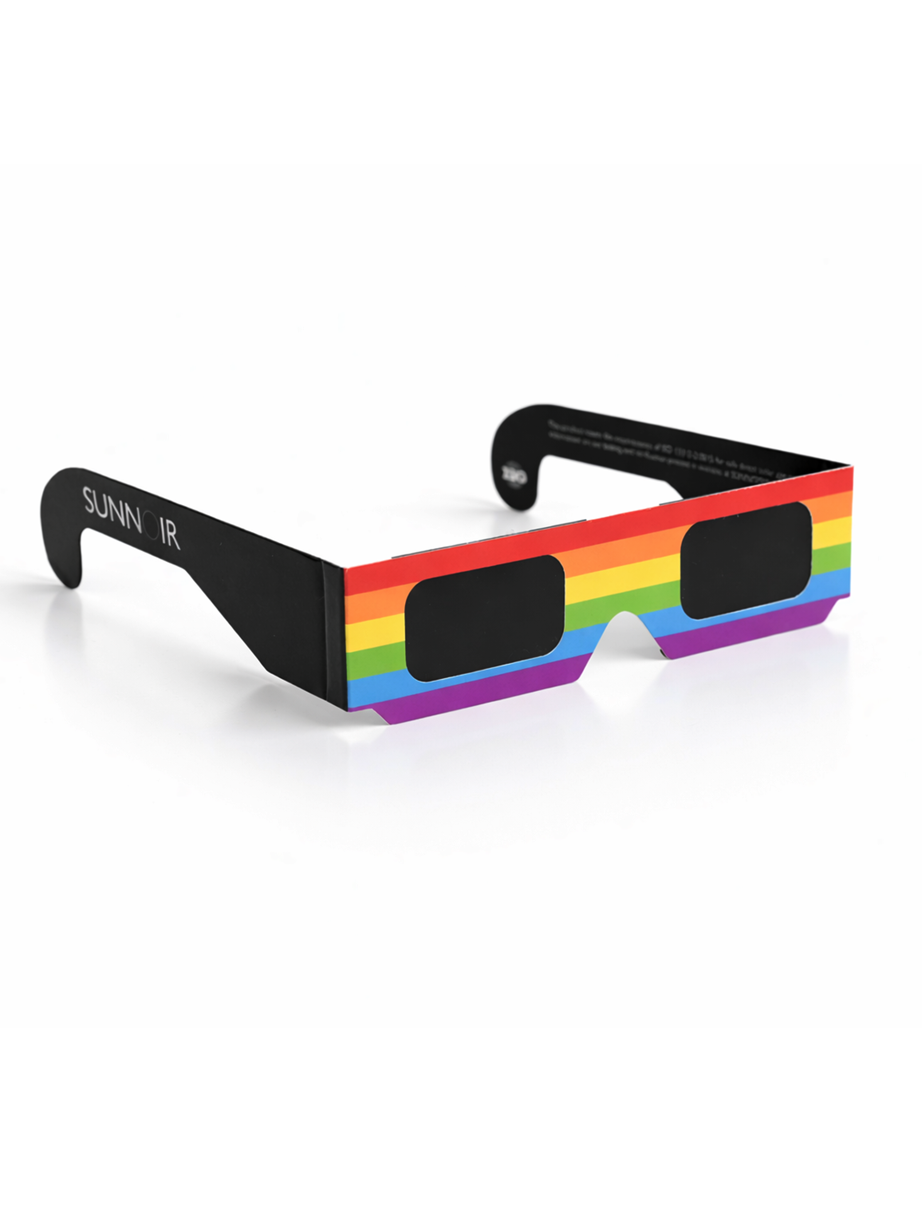 SUNNOIR Certified ISO 12312-2:2015 Solar Eclipse Glasses - Rainbow