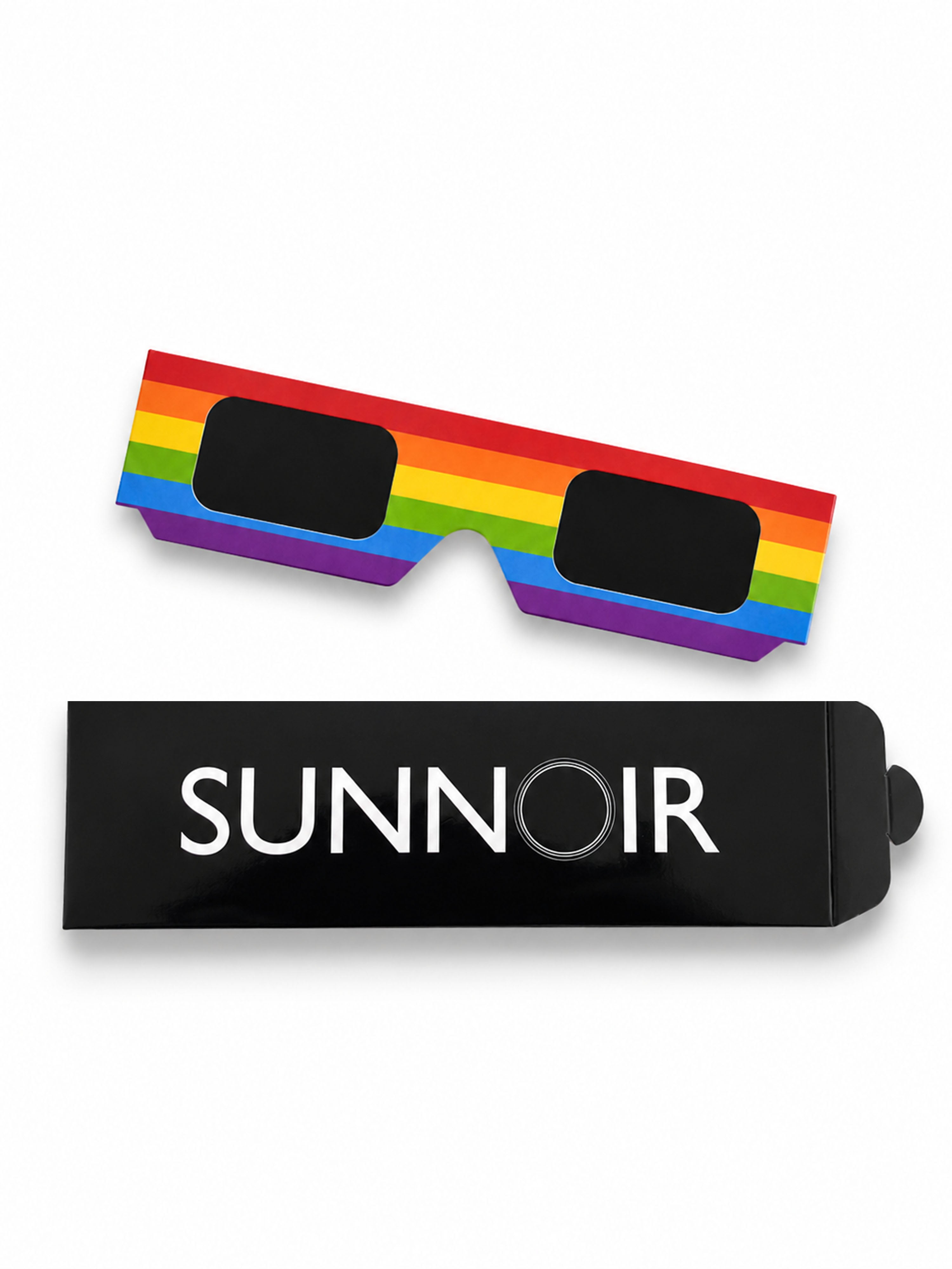 SUNNOIR Solar Eclipse Glasses - Spectrum Rainbow