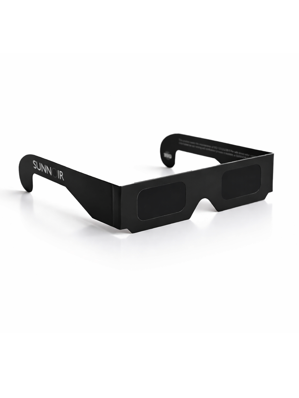 SUNNOIR Solar Eclipse Glasses - Totality Jet Black