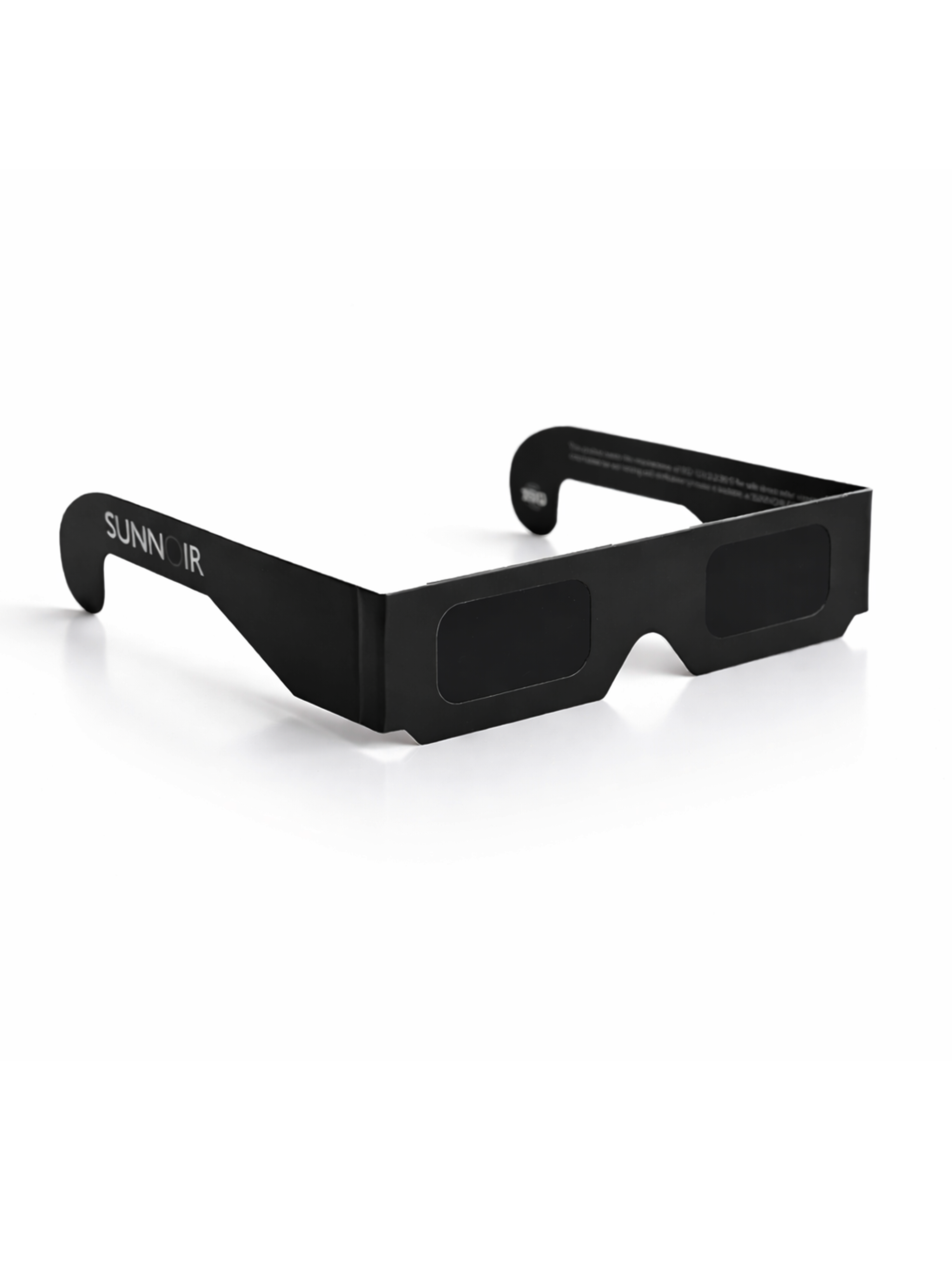 SUNNOIR Solar Eclipse Glasses - Totality Jet Black