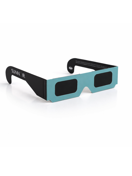 SUNNOIR Solar Eclipse Glasses - Aurora Teal