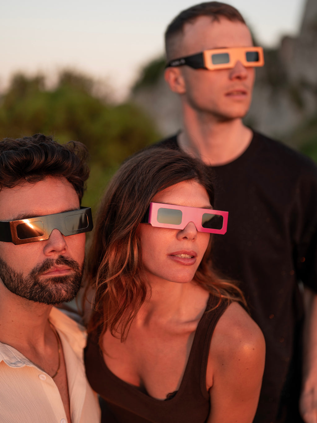 SUNNOIR Solar Eclipse Glasses - Totality Jet Black