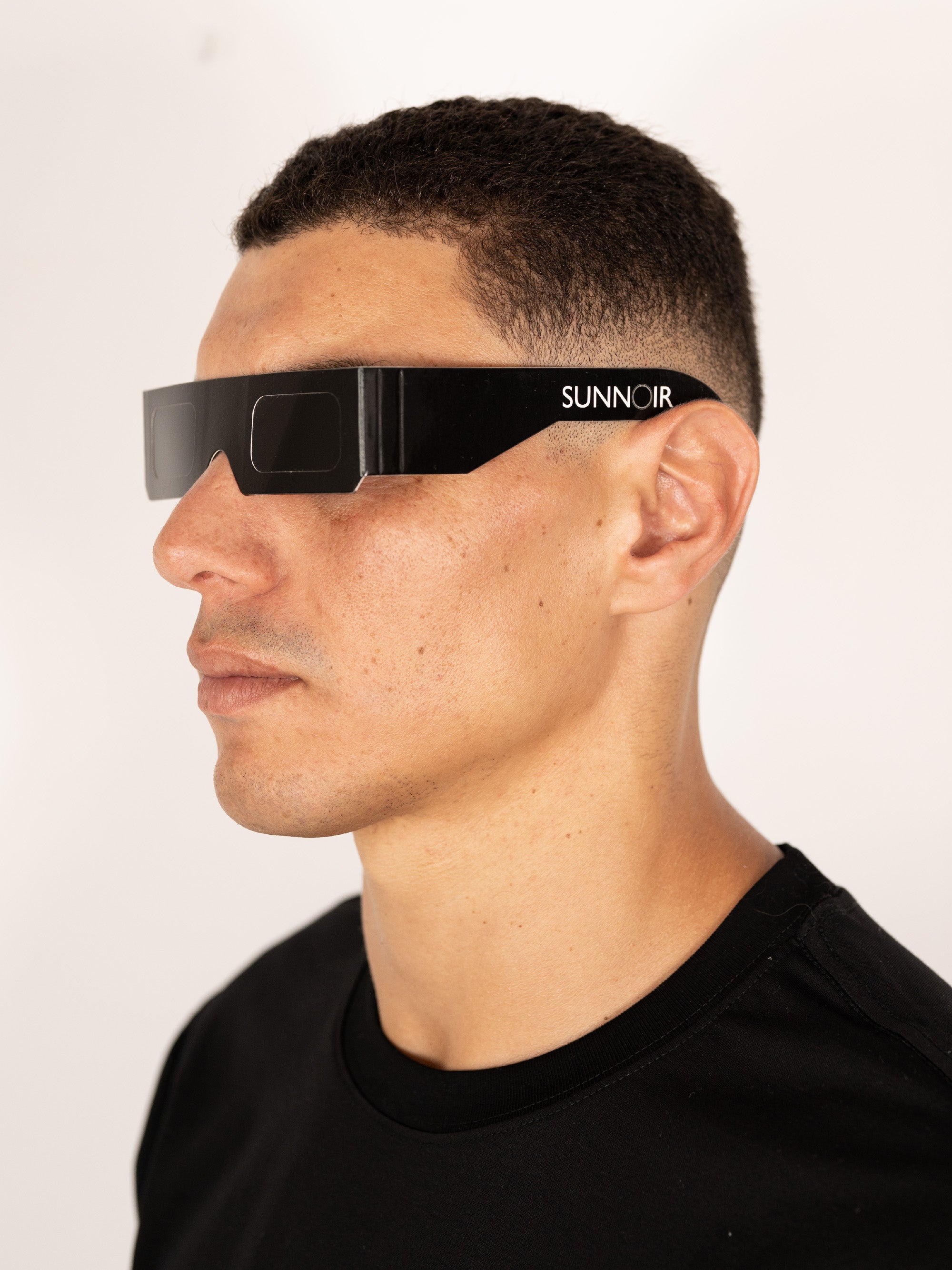 SUNNOIR Solar Eclipse Glasses - Totality Jet Black
