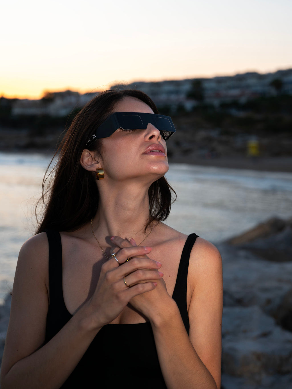 SUNNOIR Solar Eclipse Glasses - Totality Jet Black