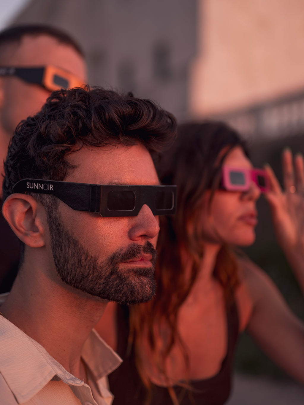 SUNNOIR Solar Eclipse Glasses - Totality Jet Black