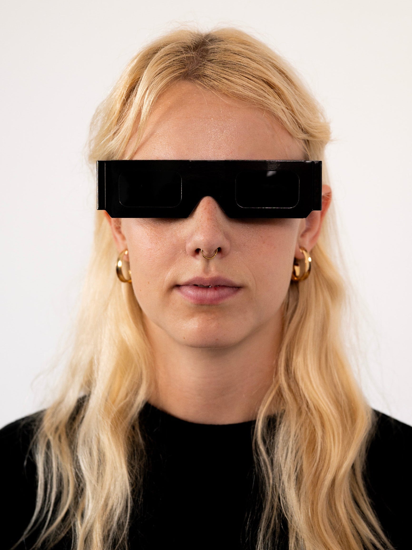 SUNNOIR Solar Eclipse Glasses - Totality Jet Black