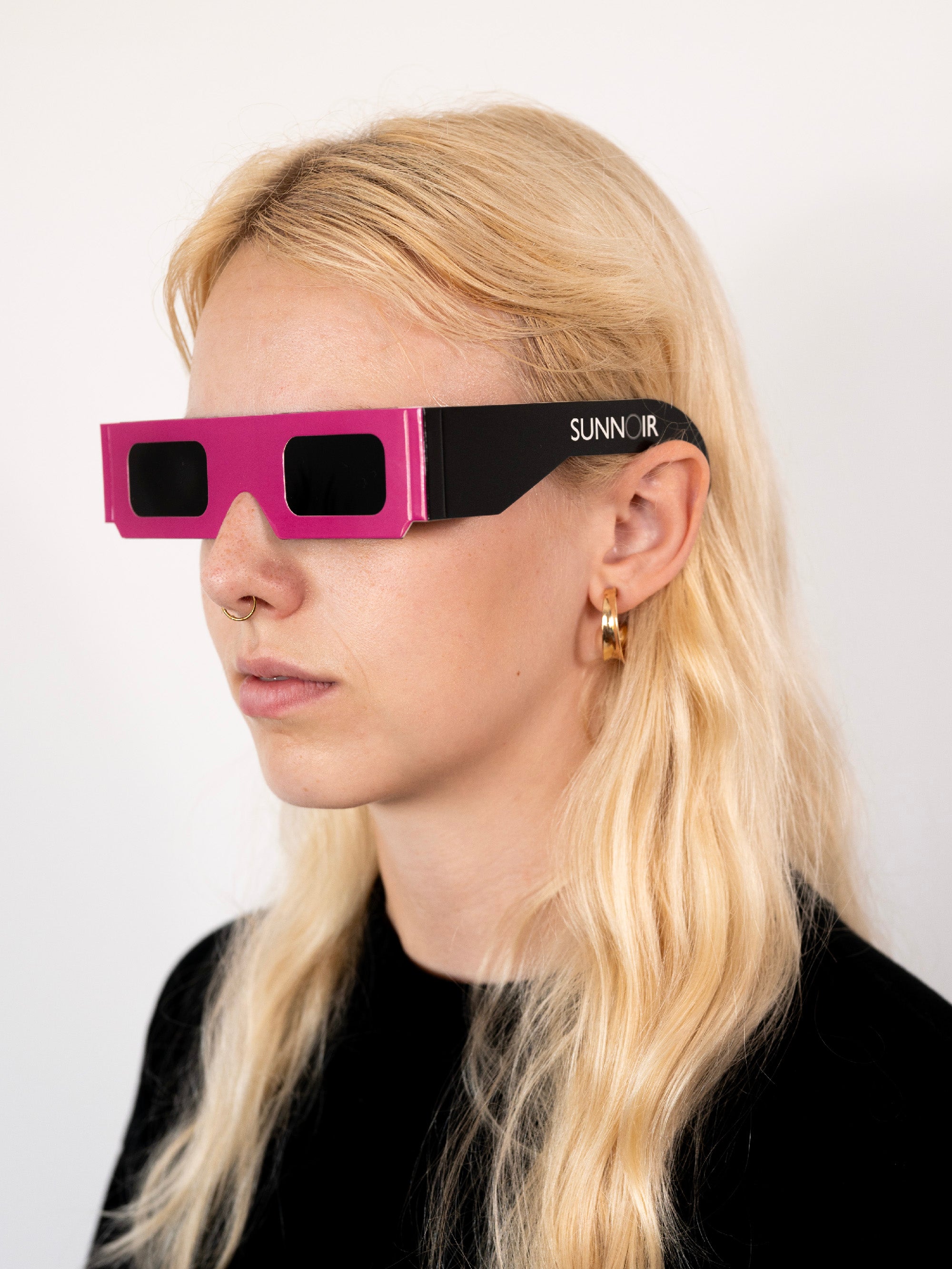 SUNNOIR Solar Eclipse Glasses - Cosmic Purple